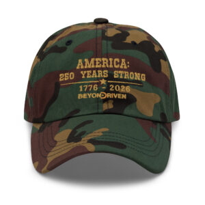 America: 250 Years Strong Dad hat
