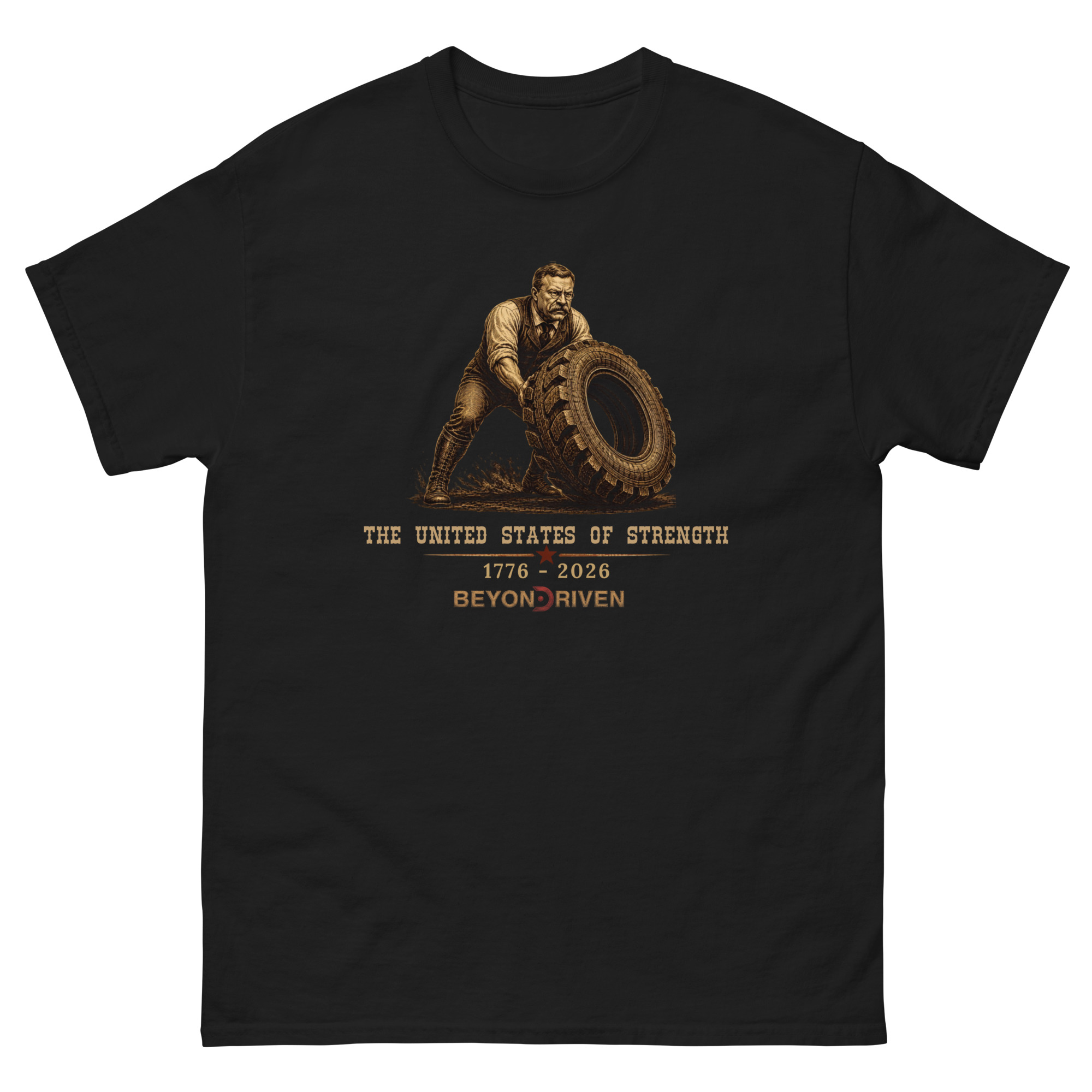 Teddy Tire Flip Unisex classic tee - Image 2