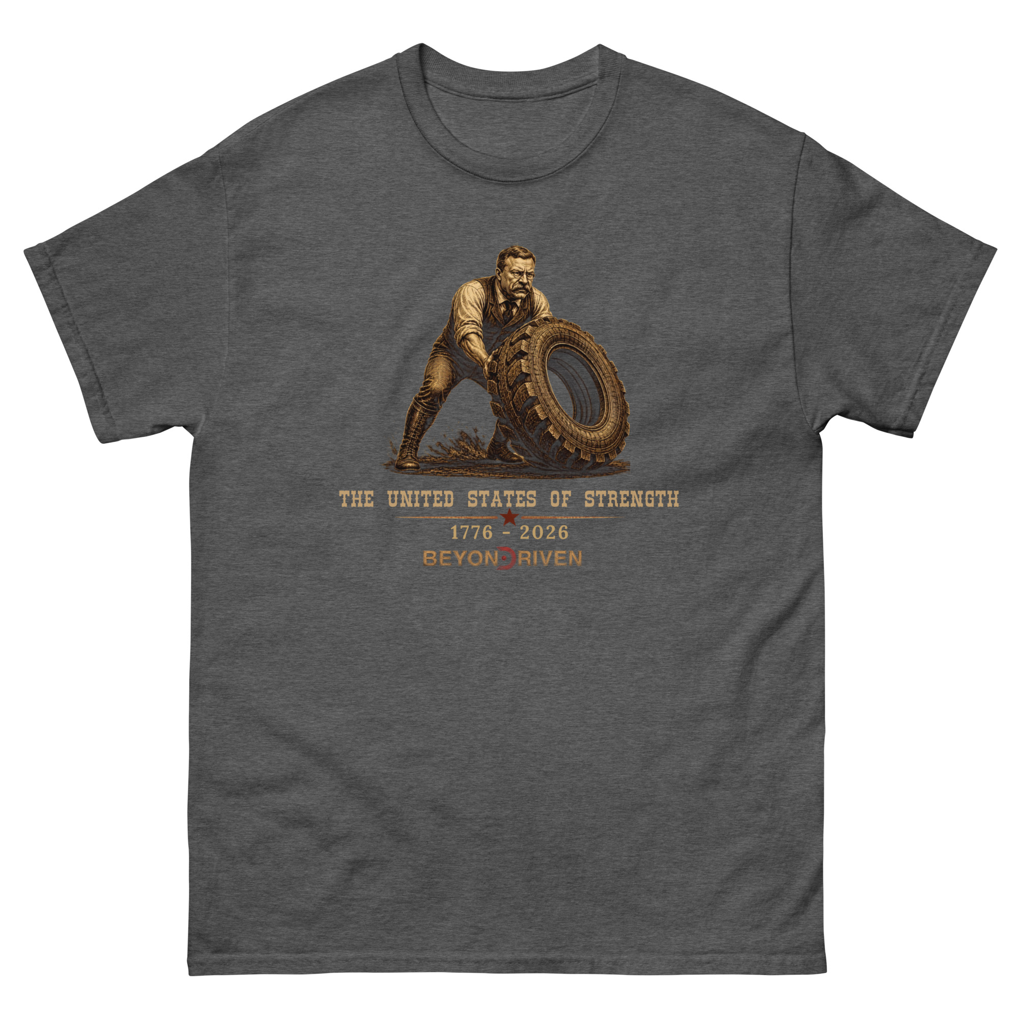 Teddy Tire Flip Unisex classic tee - Image 5