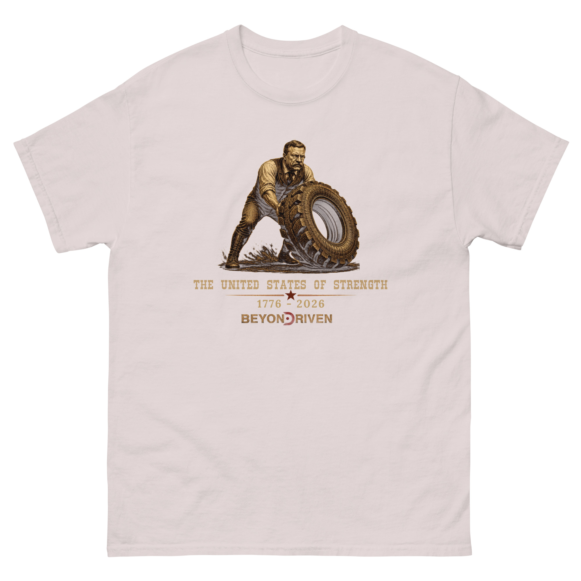 Teddy Tire Flip Unisex classic tee - Image 9