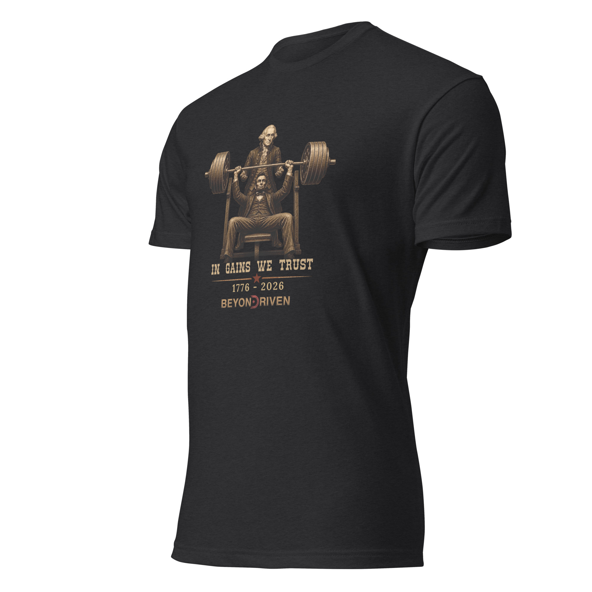 Washington Spotting Lincoln Unisex Fitted T-Shirt - Next Level 6210 - Image 4
