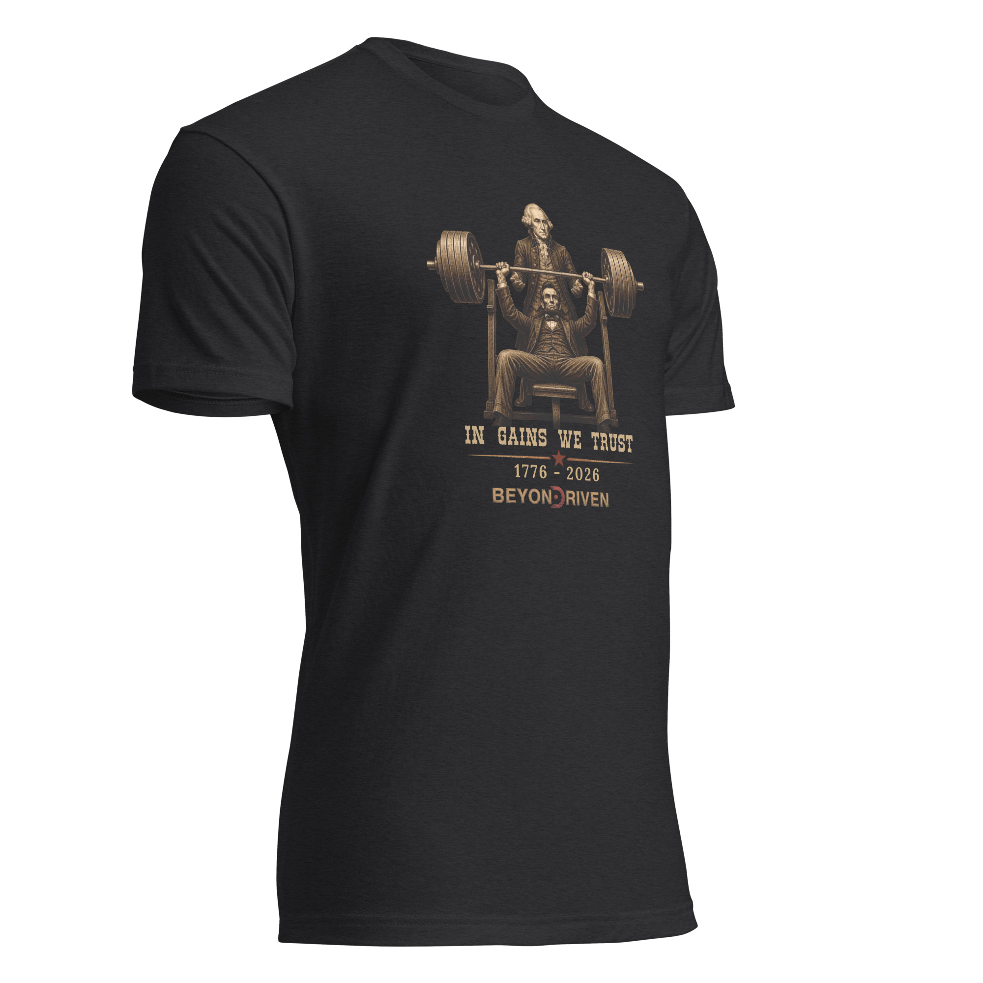 Washington Spotting Lincoln Unisex Fitted T-Shirt - Next Level 6210 - Image 5