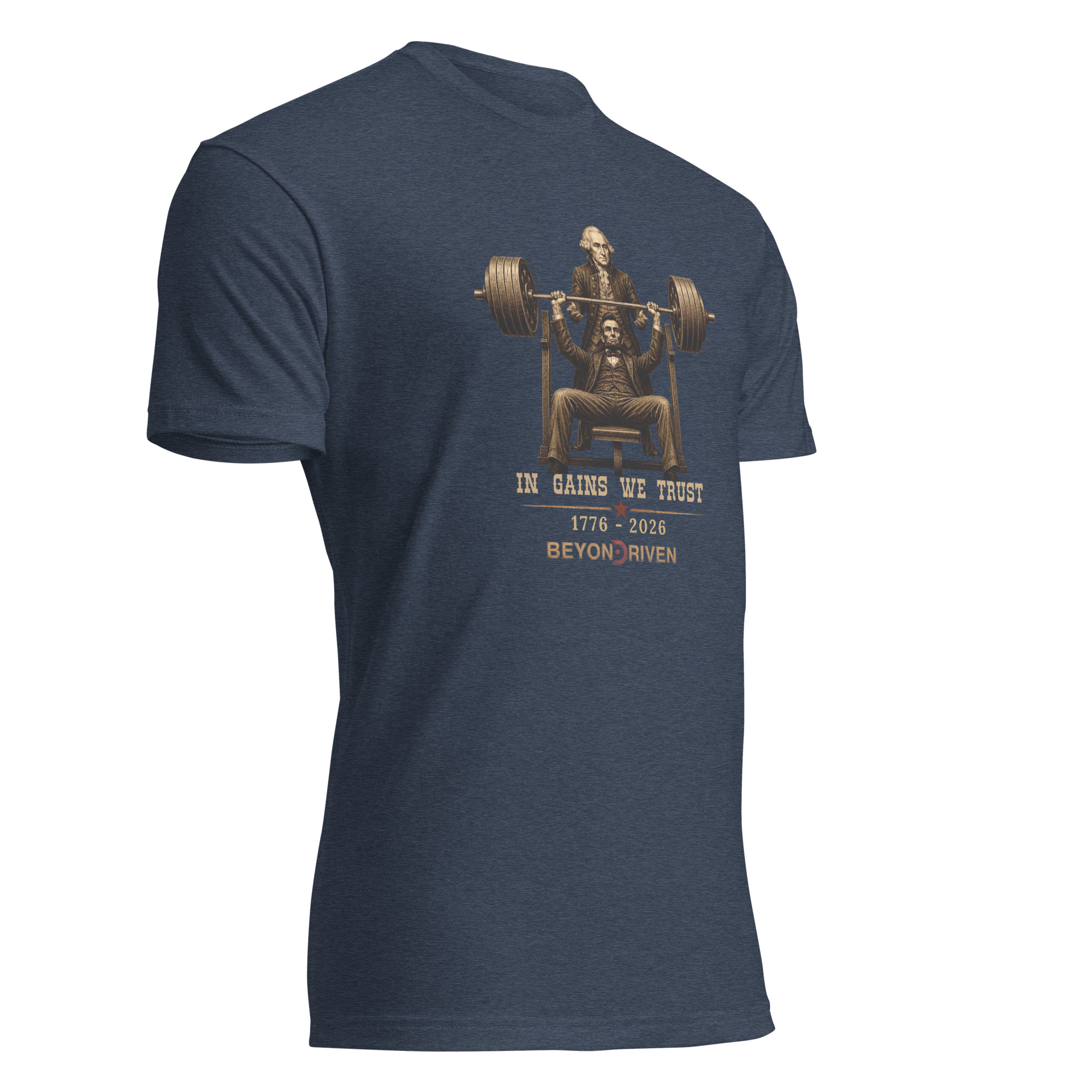 Washington Spotting Lincoln Unisex Fitted T-Shirt - Next Level 6210 - Image 8