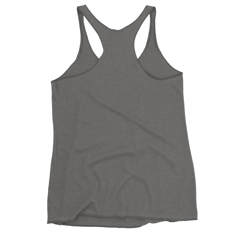 Endorphins make me feel less Murdery Women's Funny Racerback Tank - Image 12