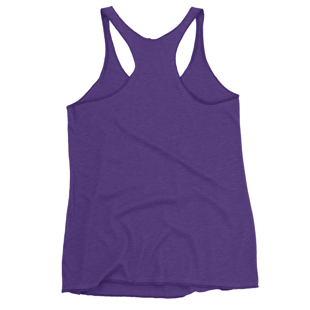 Endorphins make me feel less Murdery Women's Funny Racerback Tank - Image 7