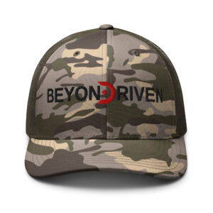 Camouflage BeyonDriven trucker hat