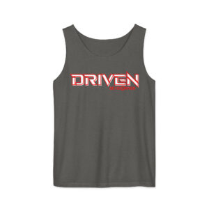 DRIVEN Mens Muscle garment-dyed tank top