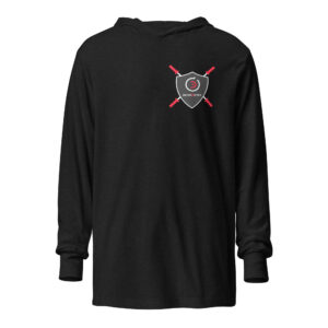 BeyonDriven Shield Hooded long-sleeve tee