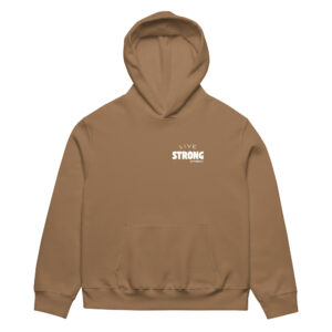 Live Strong Oversized heavyweight hoodie